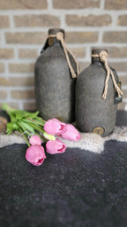 Real Touch Tulpen 46 cm Donker Roze - Brynxz Bloemen en Boeketten